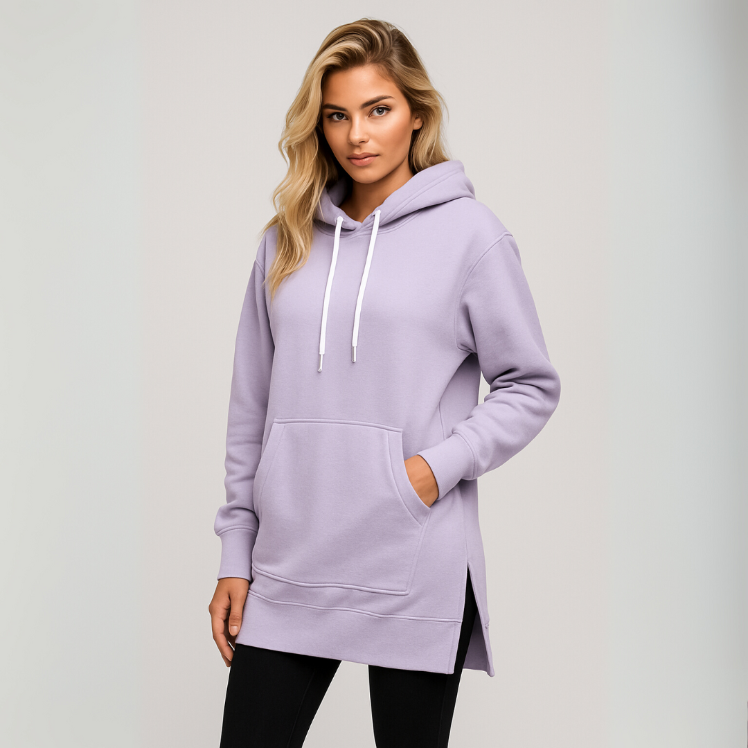 Oversized Longline Hoodie Dress