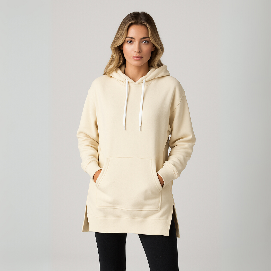 Oversized Longline Hoodie Dress