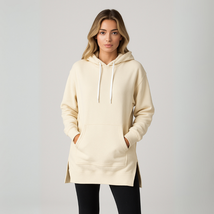 Oversized Longline Hoodie Dress