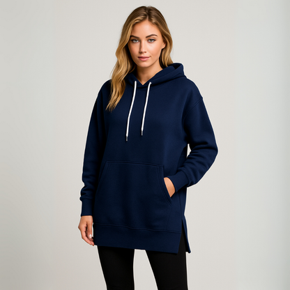 Oversized Longline Hoodie Dress