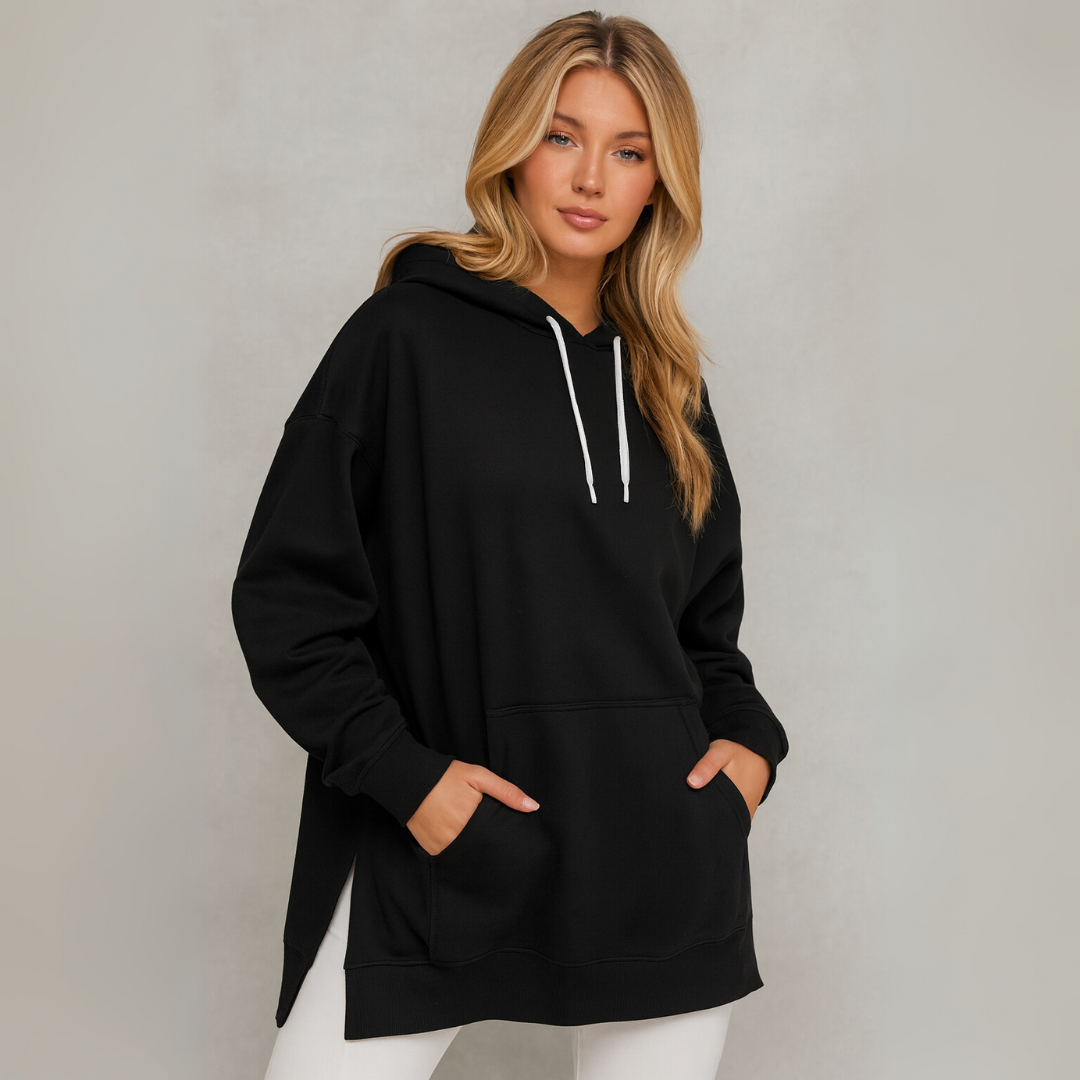 Oversized Longline Hoodie Dress